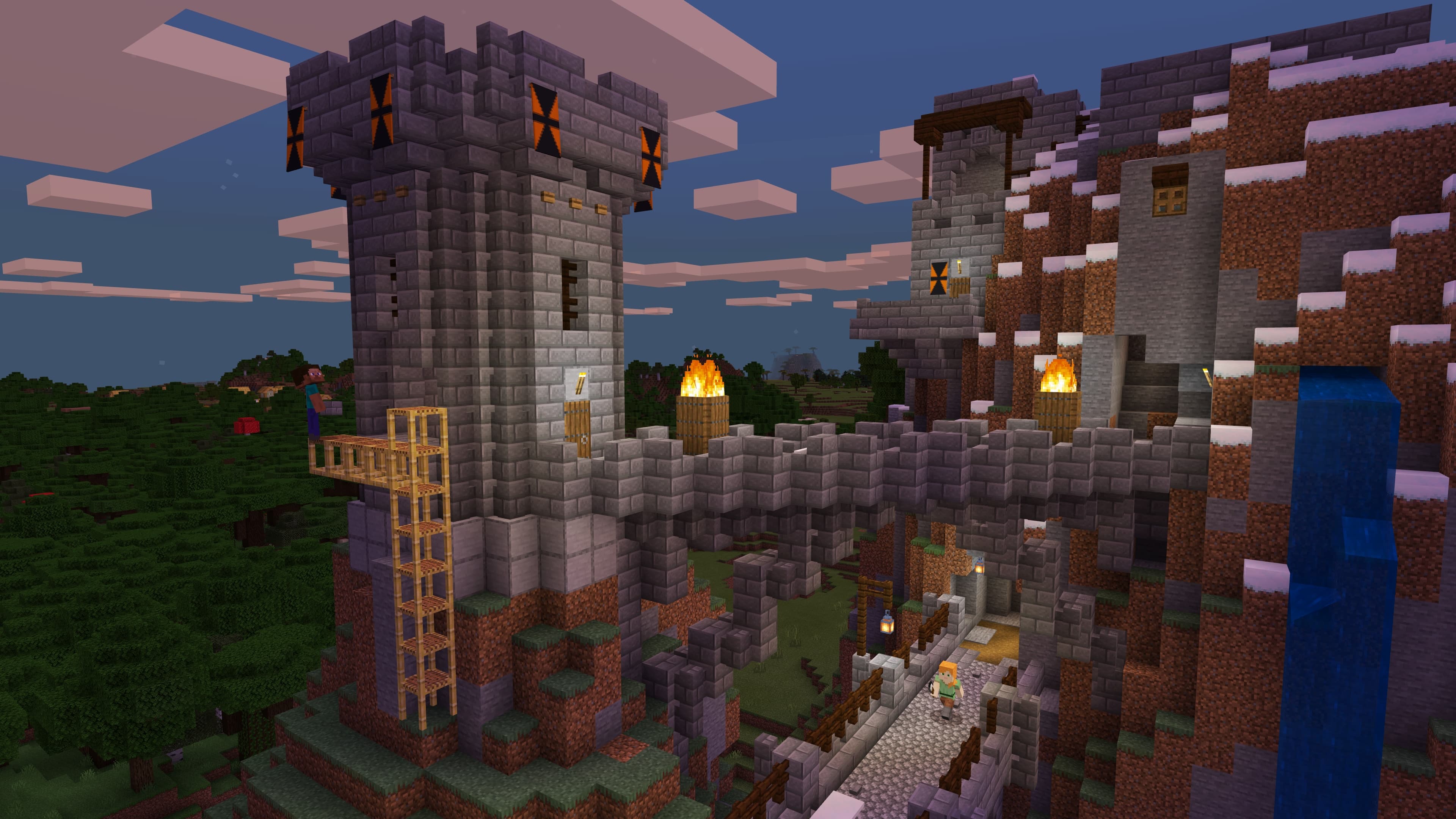 Minecraft game artwork