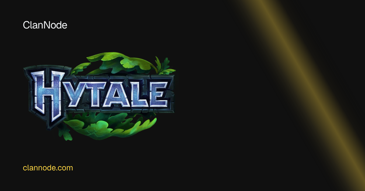 Hytale Server Hosting from €8.99/mo, 24h Free Trial | ClanNode
